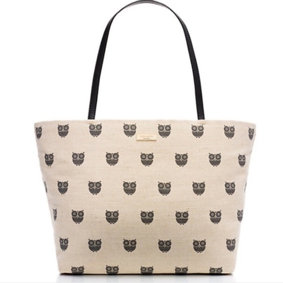 kate spade Handbags - 🔥Kate Spade New York 'Wise Owl' Coal Tote🔥